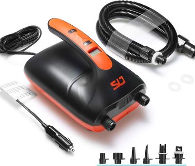 Swonder 20PSI elektryczna pompa powietrza do deski SUP z auto wyłączaniem