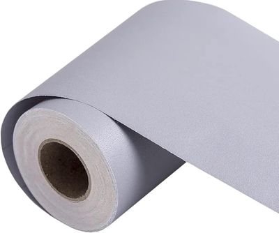 Tapeta obramowanie jasnoszary, 15 x 500 cm, do łazienki, domu, sufit.