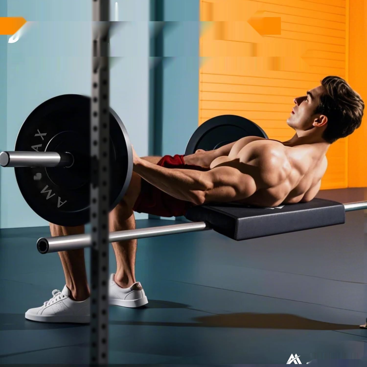 Poduszka do Sztangi Hip Thrust, Gruba Pianka, Ochronna Poduszka Fitness