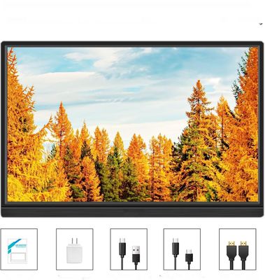 Akntzcs Przenośny Monitor 16&quot; FHD 1920x1200P IPS Ekran HDMI USB-C