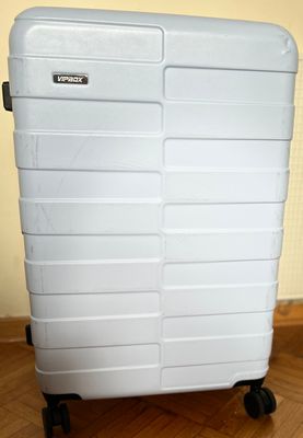 Zestaw walizek 3-częściowy z poliwęglanu, zamkiem TSA, obrotowe kółka
