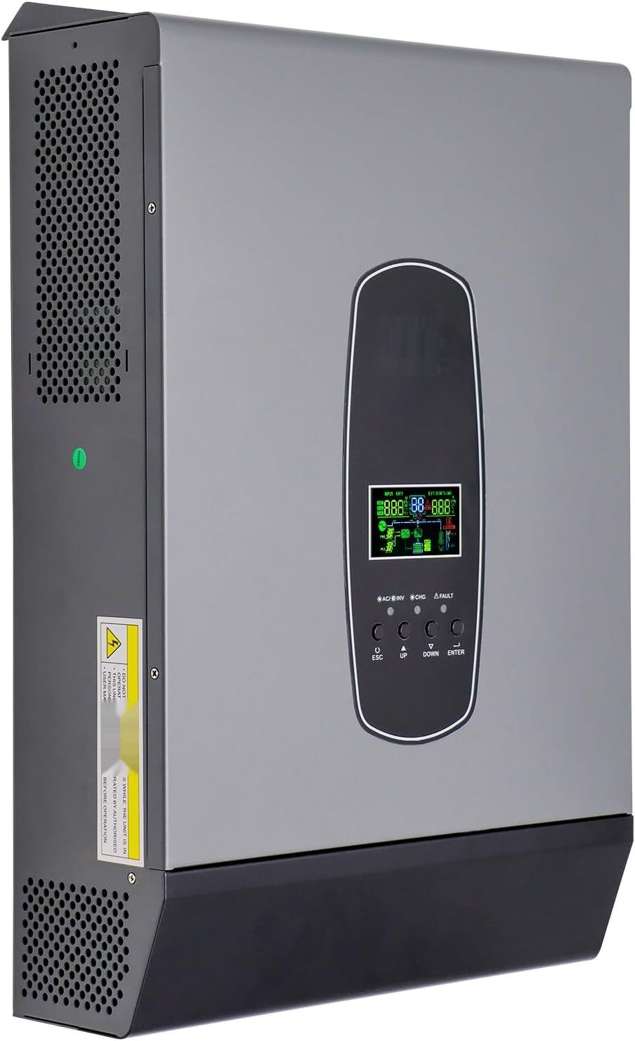 DATOUBOSS 6200W Hybrydowy Inwerter 48V Czysta Sinusoida, z MPPT 120A