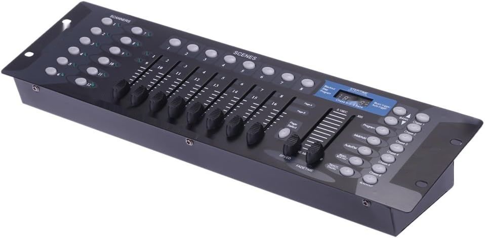 Kontroler DMX, 192 Kanały DMX 512 Konsola do Oświetlenia Scenicznego