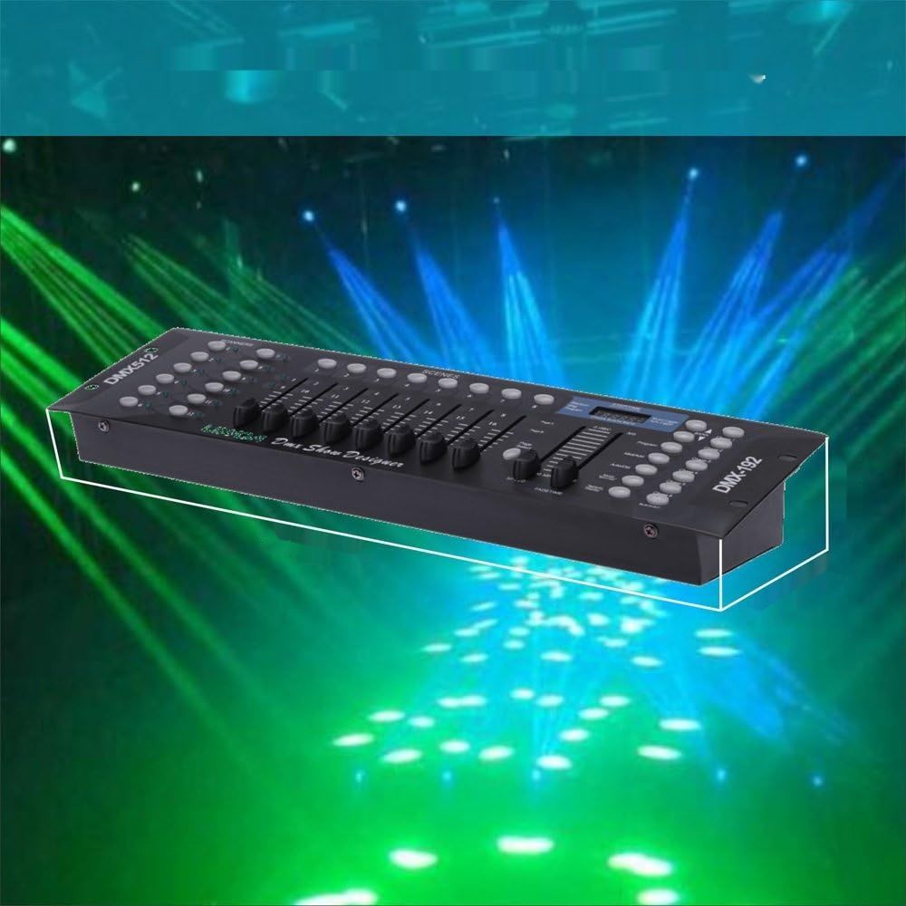 Kontroler DMX, 192 Kanały DMX 512 Konsola do Oświetlenia Scenicznego