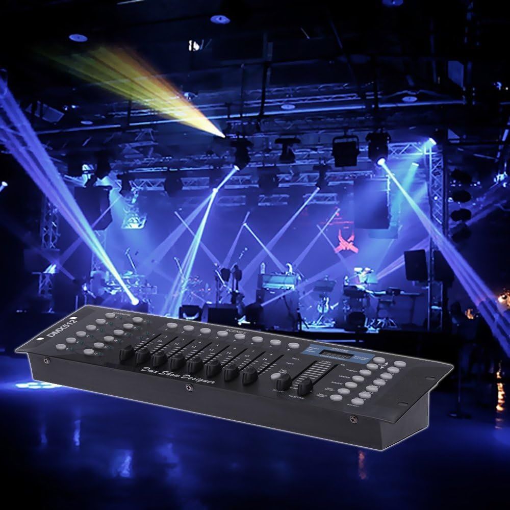 Kontroler DMX, 192 Kanały DMX 512 Konsola do Oświetlenia Scenicznego