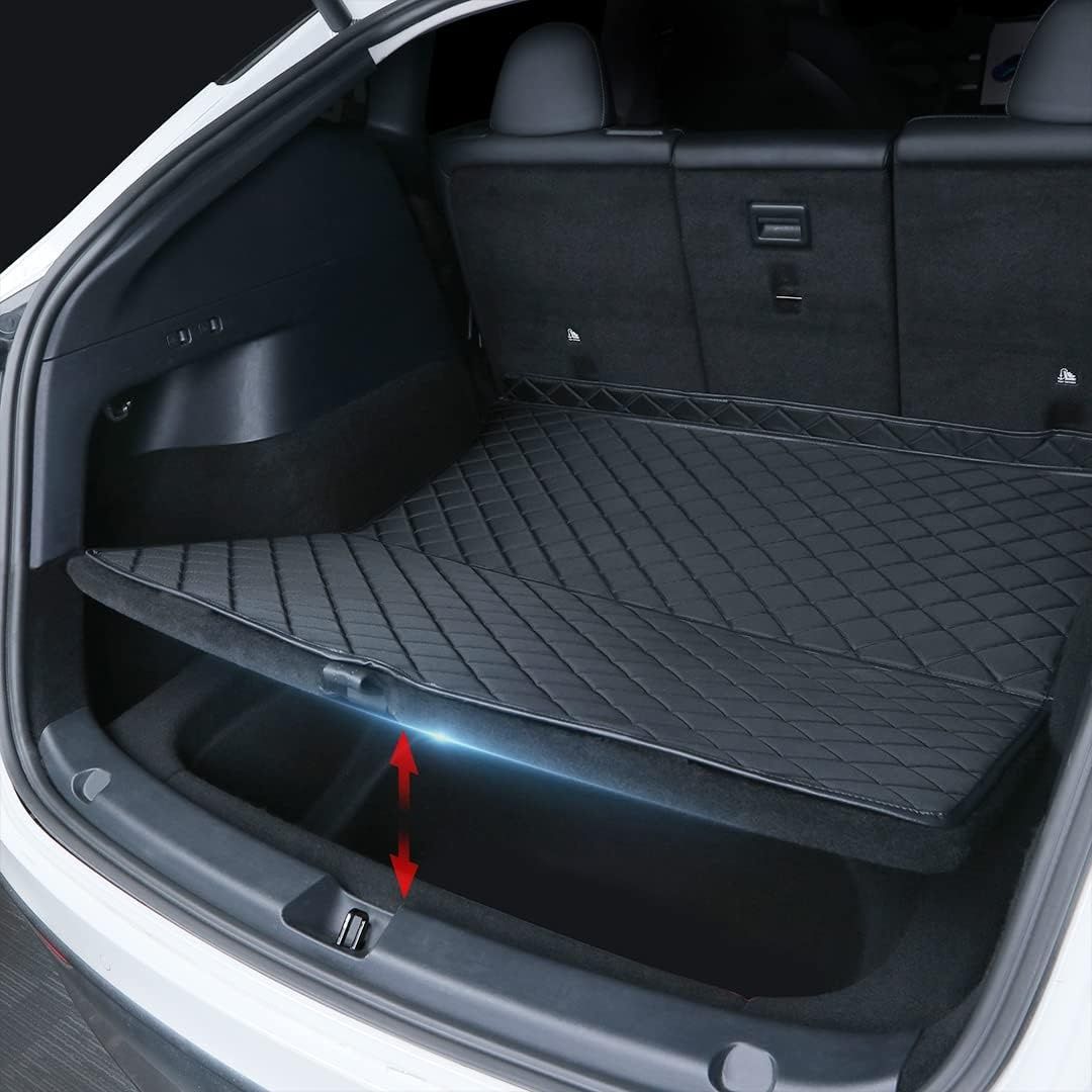ShowEv dywaniki bagażnika Tesla Model Y wodoodporne, antypoślizgowe