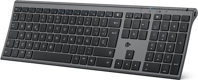 iClever Klawiatura Bluetooth BK23-QWERTY Hiszpańska Bezprzewodowa dla Mac