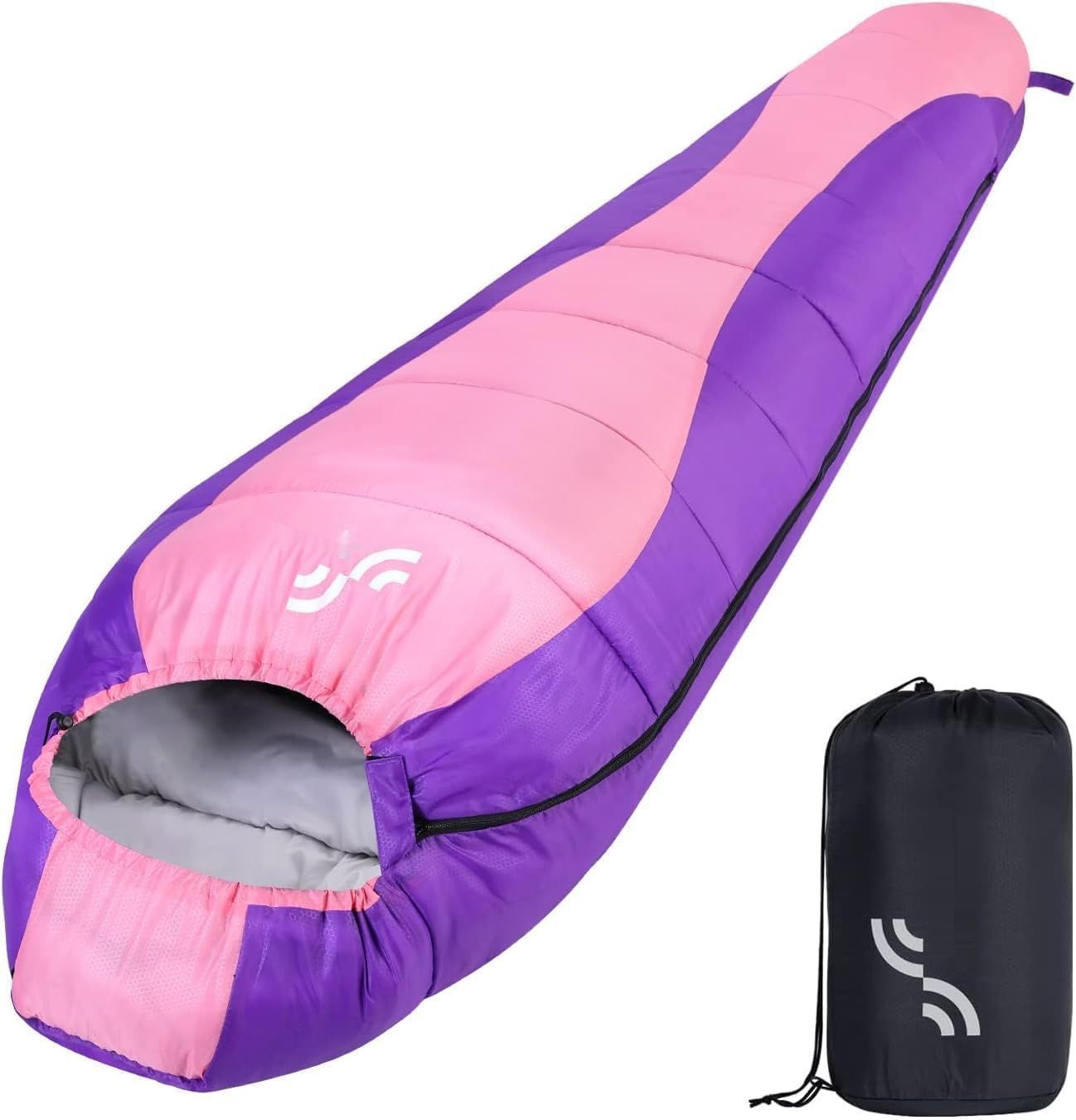 Śpiwór Sportneer Mumijka Lekki (950g/1500g) na Camping cały rok