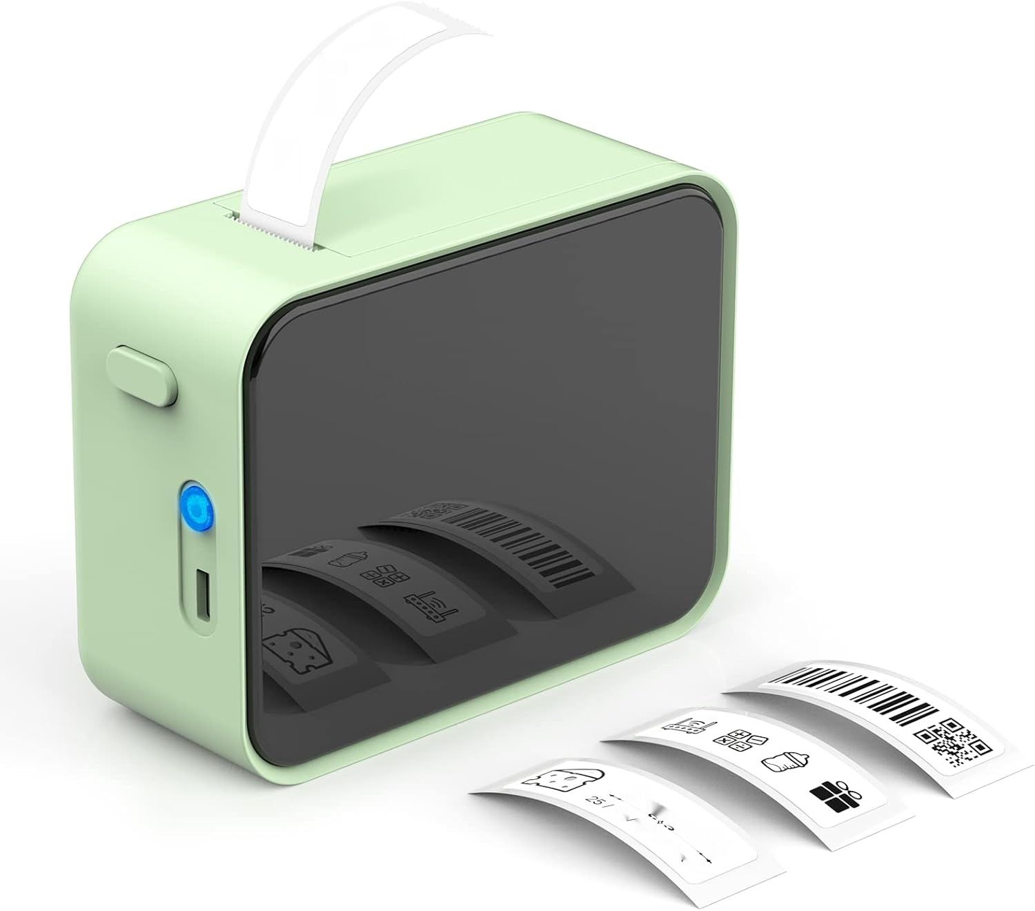 Urządzenie do etykietowania Pristar P15, Bluetooth, Samoprzylepna, Zielona
