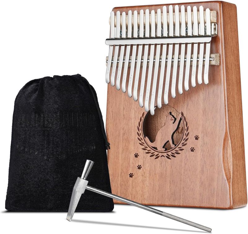 Kalimba fortepian z kciukiem 17 klawiszy, LEKATO