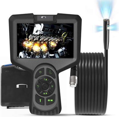 HIACINTO Przemysłowy Endoskop 10m 1080P - Kamera Inspekcyjna IPS 5&quot; IP68