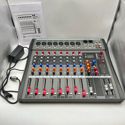 Depusheng DA8: 8-kanałowa konsola miksująca z Bluetooth i USB.