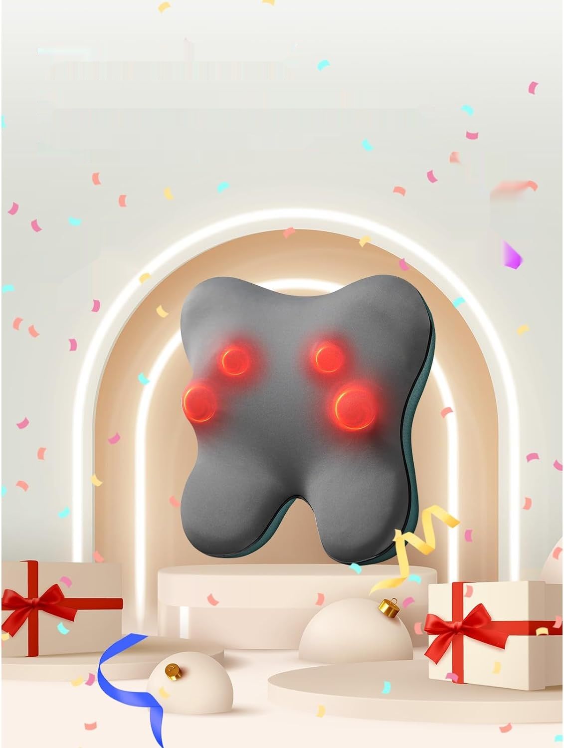 Bob i Brad EZBack Massager: Shiatsu 3D, podgrzewanie, ulga w bólu mięśni.