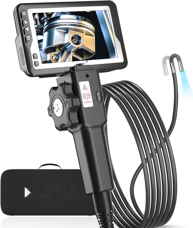 Kamera endoskopowa Android 5,5 mm 4,5&quot; HD 720P, 6 LED, 6000 mAh