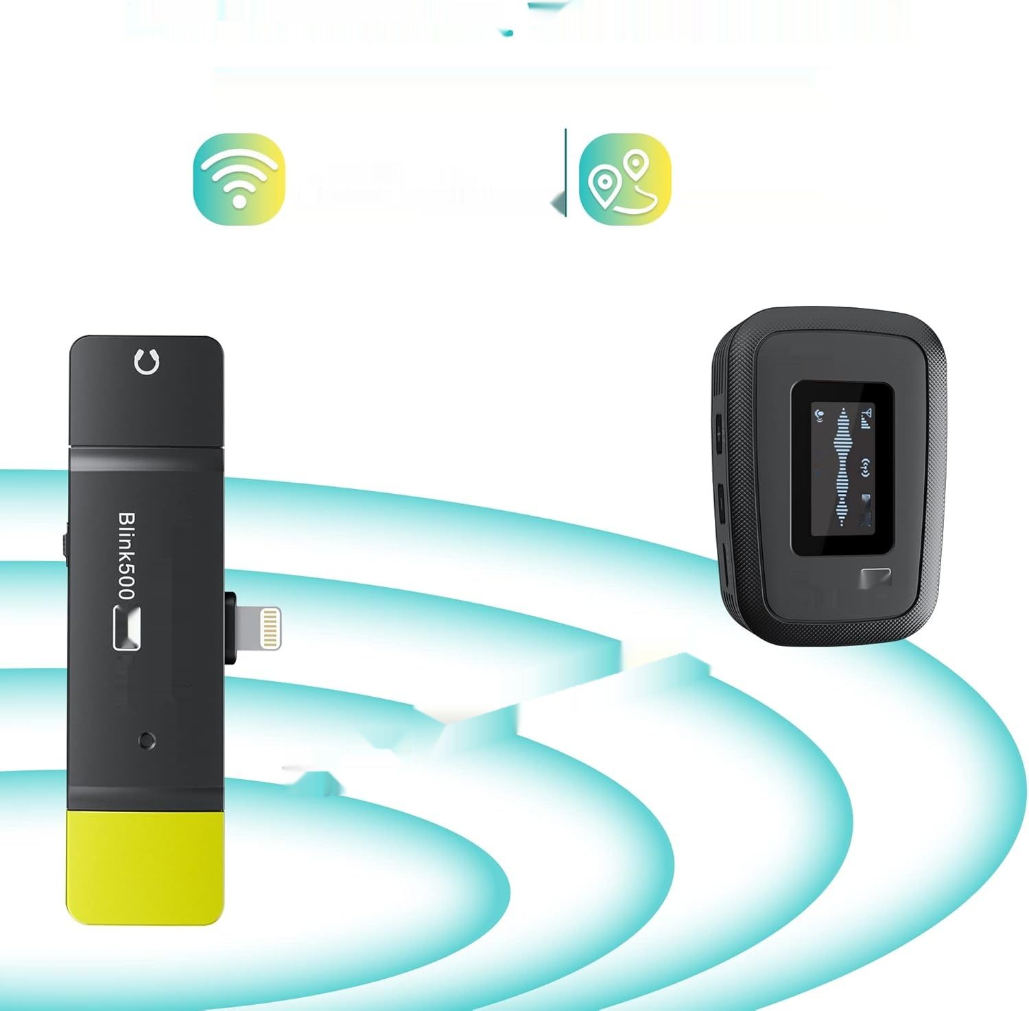 Saramonic Blink500 Pro B3 Bezprzewodowy Mikrofon Lavalier Dual Channel dla iOS