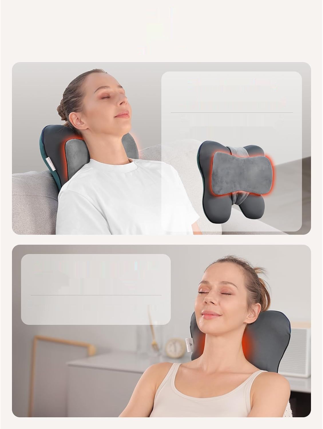 Bob i Brad EZBack Massager: Shiatsu 3D, podgrzewanie, ulga w bólu mięśni.