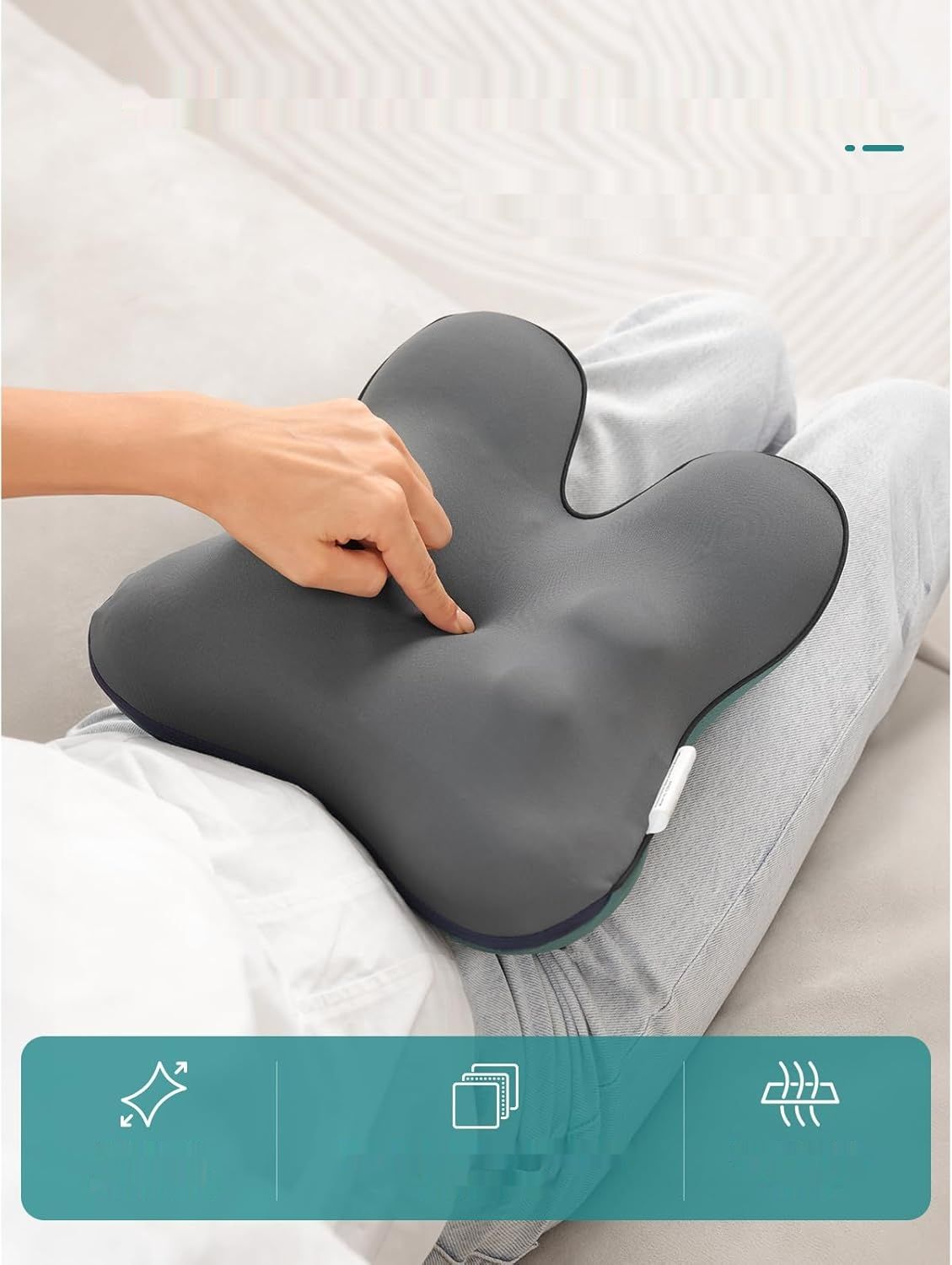 Bob i Brad EZBack Massager: Shiatsu 3D, podgrzewanie, ulga w bólu mięśni.