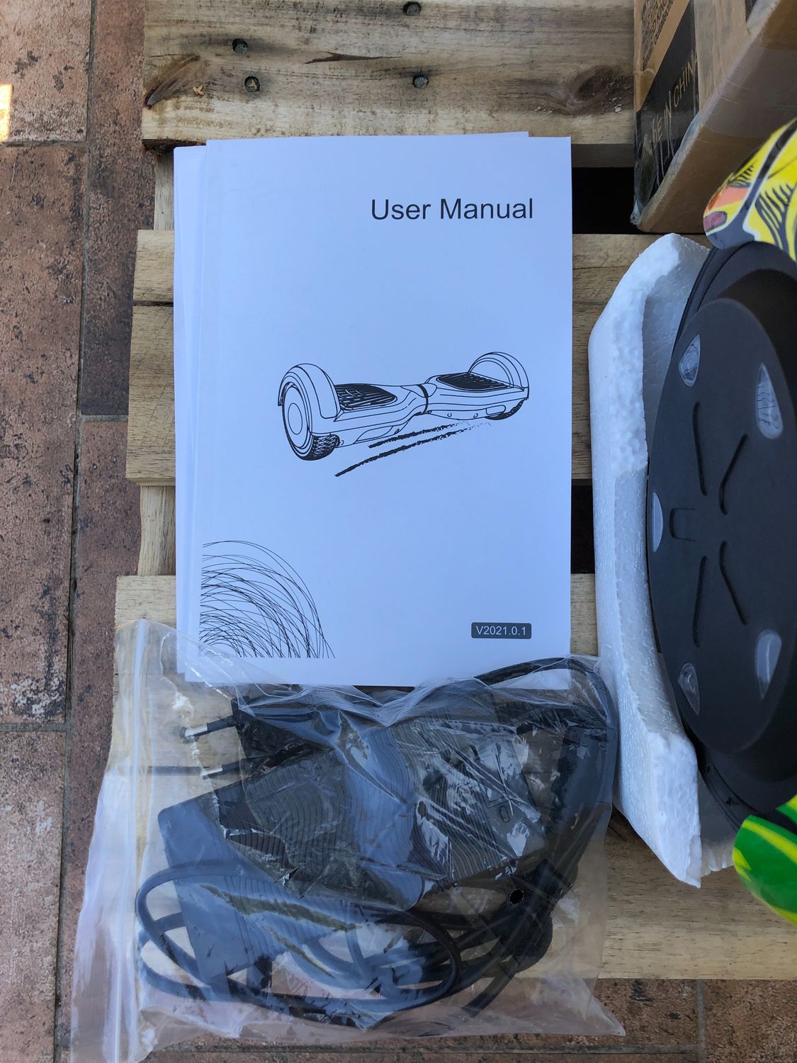 VOUUK Hoverboard 6,5 cala, Bluetooth, LED, dla dzieci i dorosłych