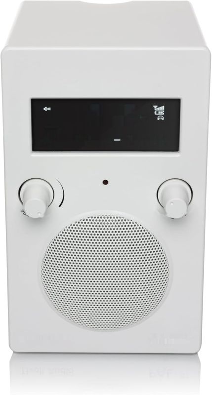 Tivoli Audio PAL+BT Przenośne radio Bluetooth-UKW/DAB+ (Białe)