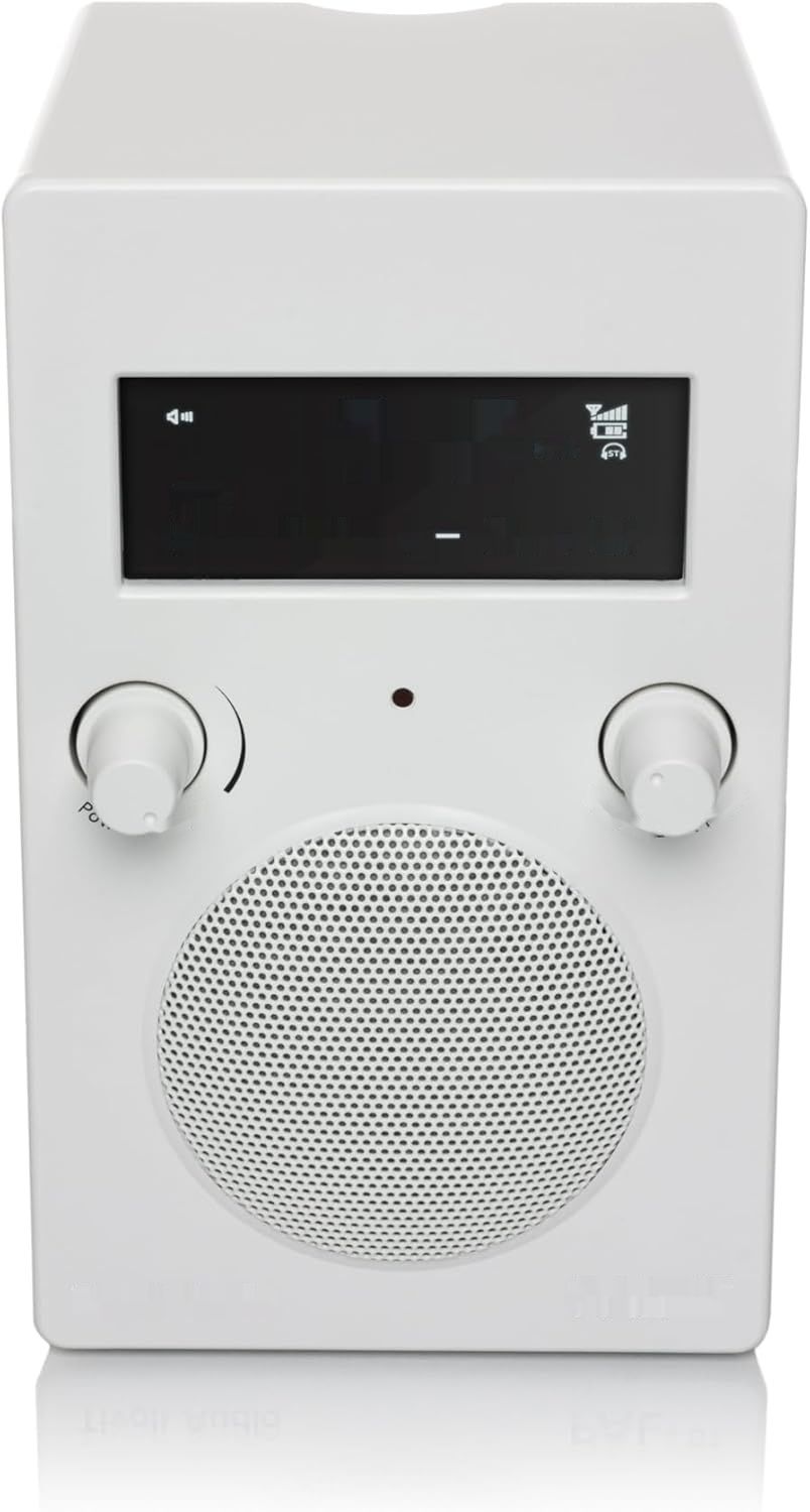 Tivoli Audio PAL+BT Przenośne radio Bluetooth-UKW/DAB+ (Białe)
