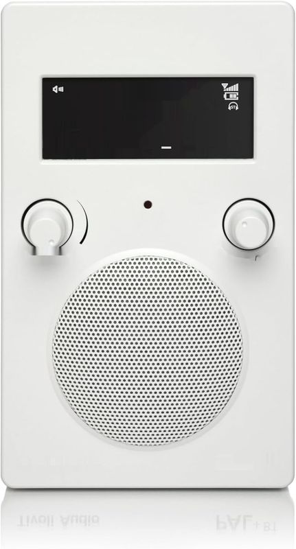 Tivoli Audio PAL+BT Przenośne radio Bluetooth-UKW/DAB+ (Białe)