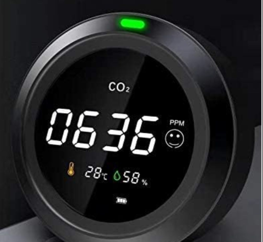 CURCONSA miernik CO2, miernik CO2 3 w 1