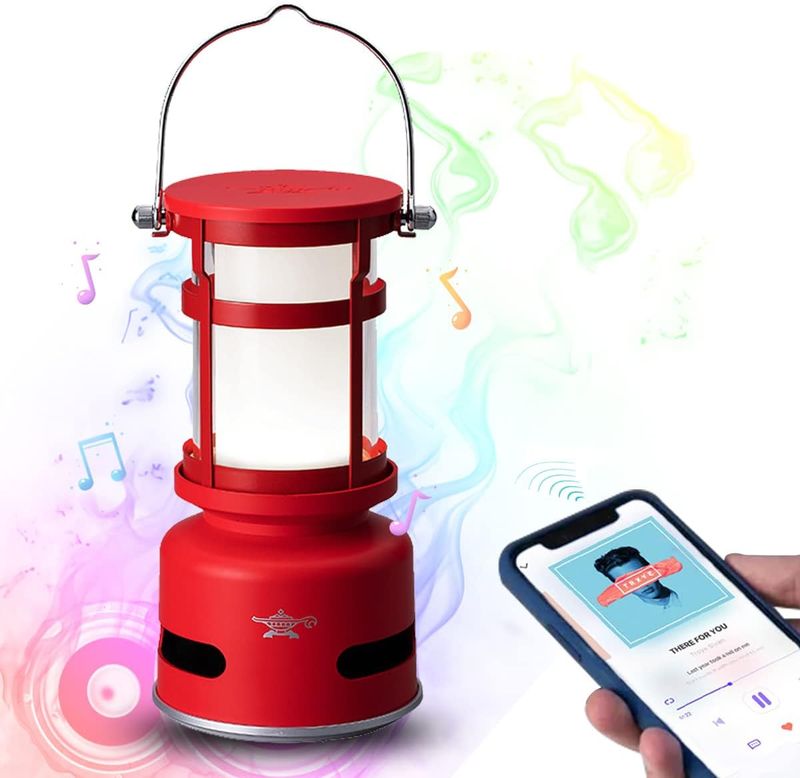 Światło kempingowe (czerwone)