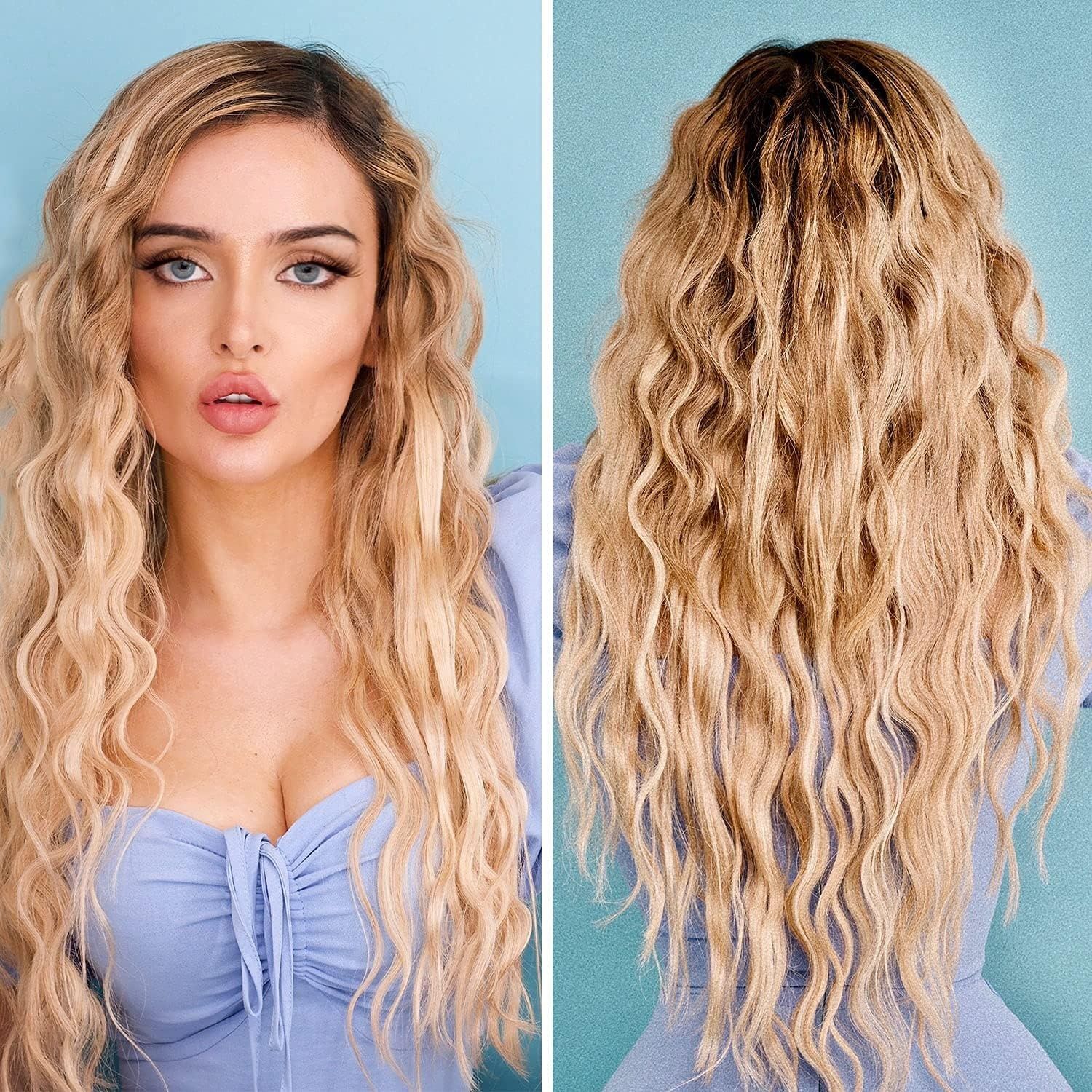 Lokówka 3-Falowa 25 mm z regulowaną temperaturą i ceramiczną powłoką