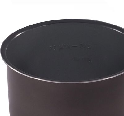 Instant Pot ceramiczny wewnętrzny garnek 8 qt, IP-ceramiczny nieprzywierający, 8 l, szary