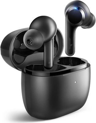 Słuchawki Bluetooth EarFun Air z 4 mikrofonami, basem, akumulatorem 35 h, IPX7