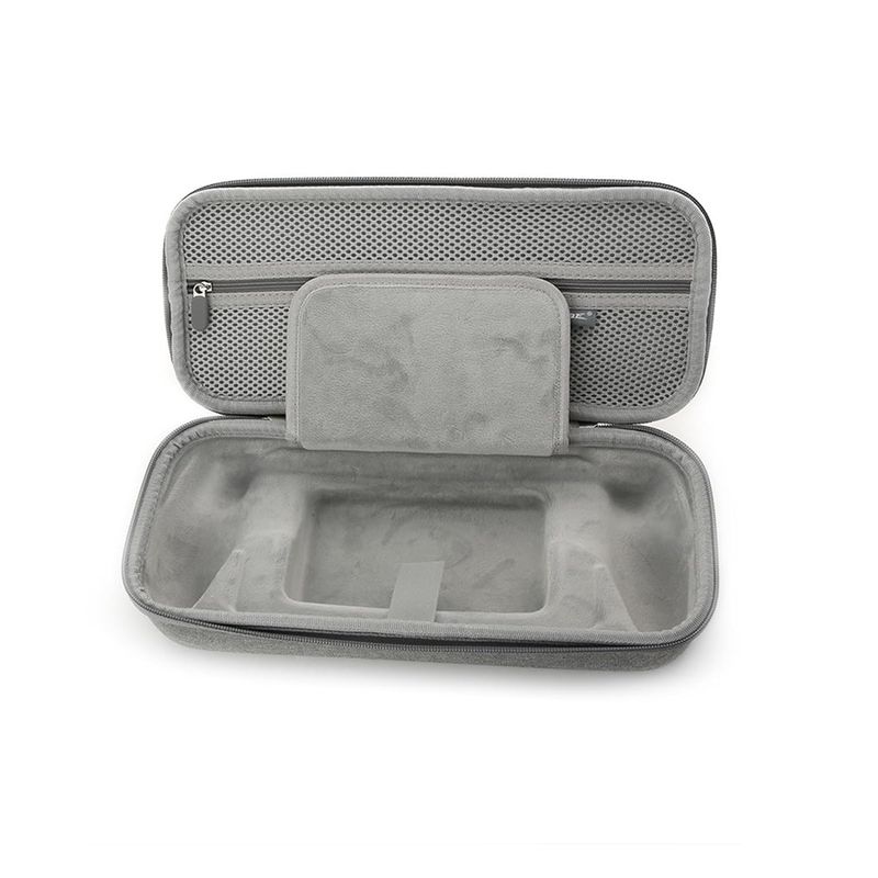 rokeblau Przenośna torba na PlayStation Portal 5, wodoodporna, wstrząsoodporna (szara)