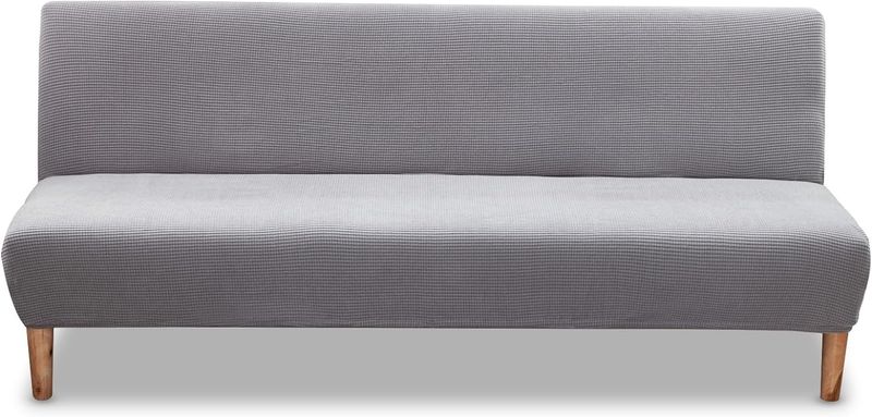 Pokrowiec na sofę bez podłokietników Carvapet (Dove Grey)