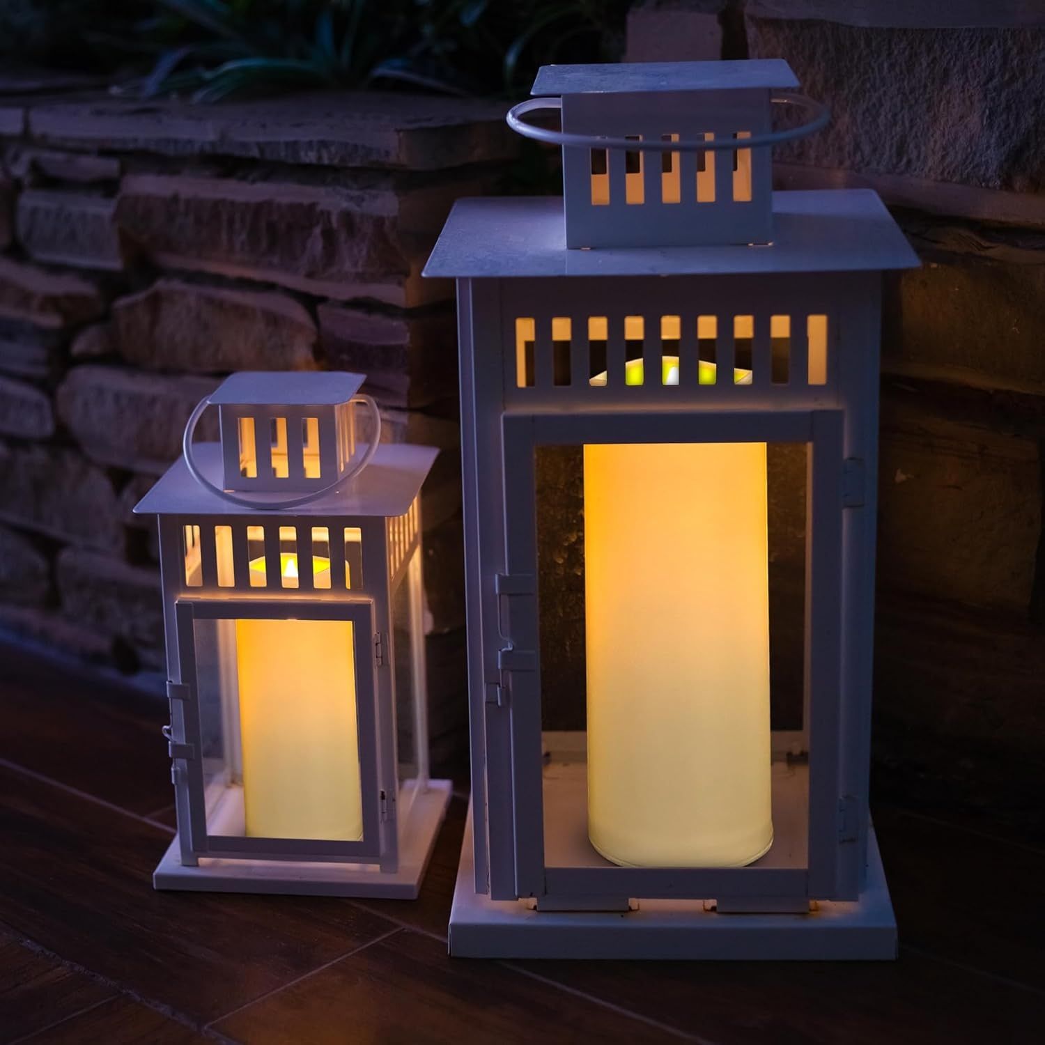 candlesee LED Bezpłomieniowe Świece 1-Sztukowe, Wodoodporna, z Pilotem i Timerem