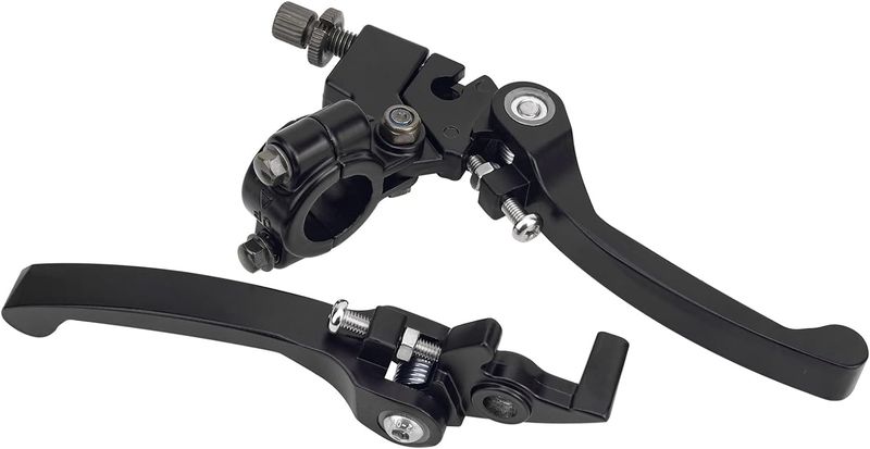 XULONG 22mm Dźwignia sprzęgła i hamulca, 2 sztuki, na 110cc-140cc Dirt Bike.