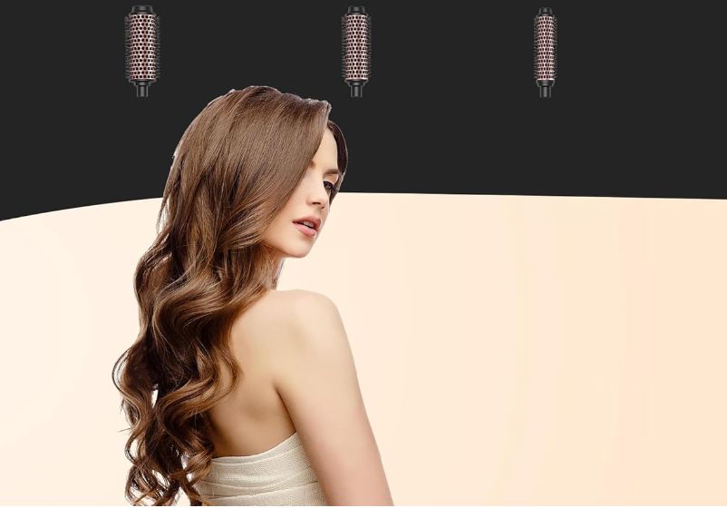 Szczotka termiczna, zestaw 3 w 1 szczotek termicznych 30/38/45 mm