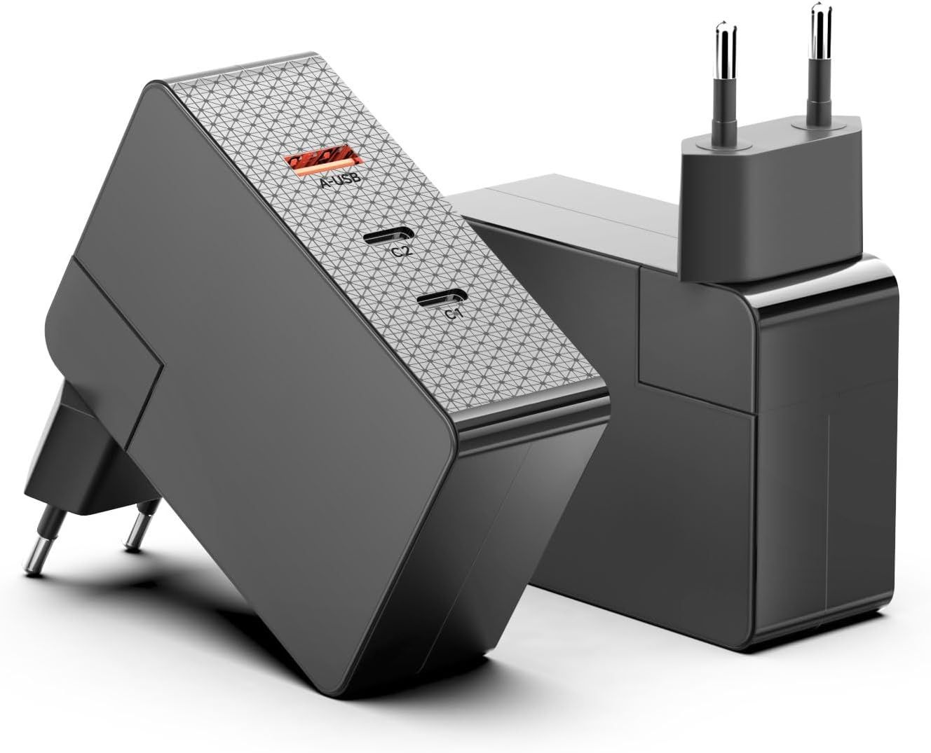 KFD 100 W ładowarka GaN USB C 3 porty