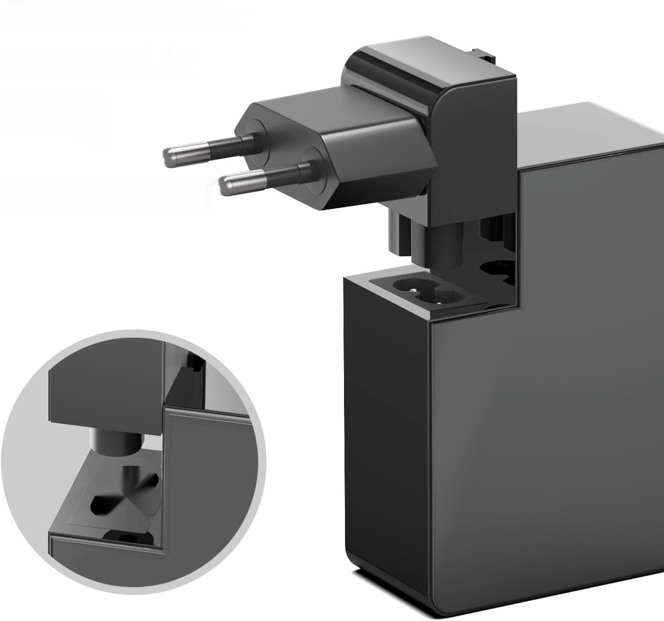 KFD 100 W ładowarka GaN USB C 3 porty