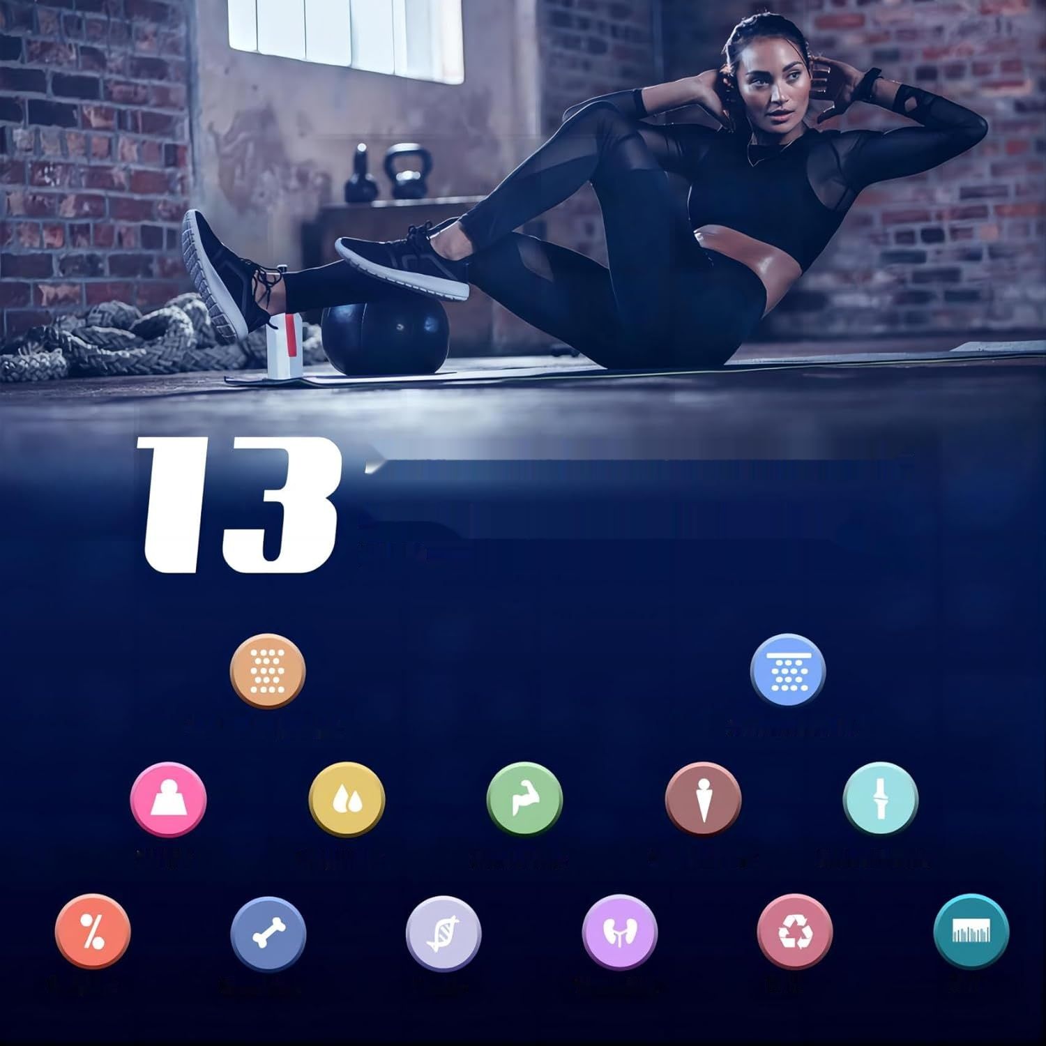 Waga osobista cyfrowa z aplikacją, Bluetooth, pomiar tkanki tłuszczowej, BMI.