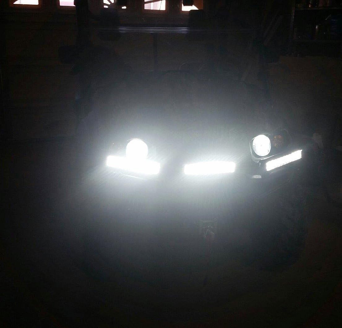 AUXTINGS LED-Lampa robocza, 30,5 cm, 72W, reflektor i naświetlacz