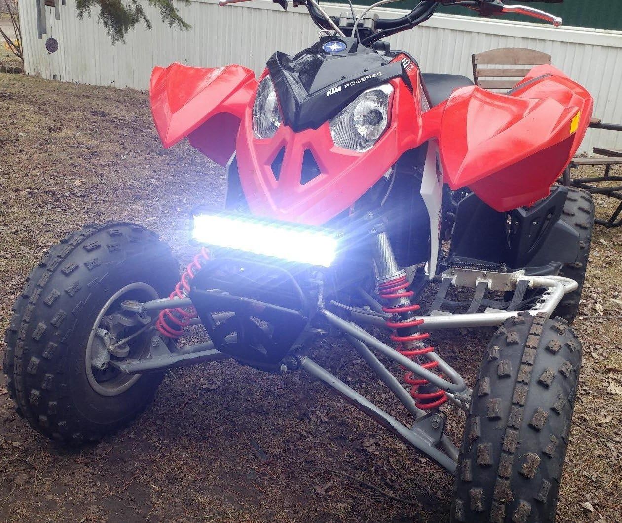 AUXTINGS LED-Lampa robocza, 30,5 cm, 72W, reflektor i naświetlacz