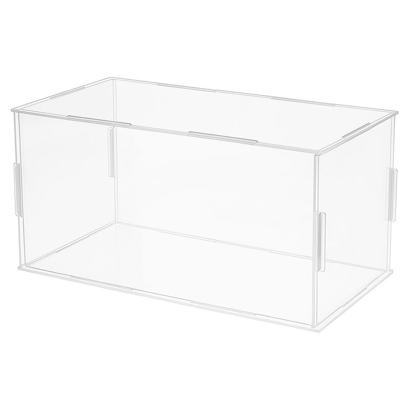 nbeads 2 zestawy przezroczystych witryn akrylowych, 11,2x21,2x9,8 cm