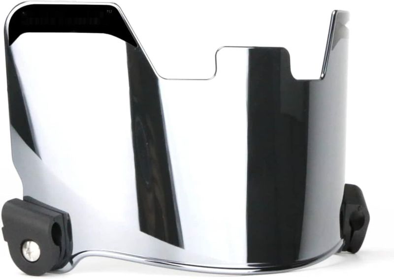 Reve Visier do American Football Helmet, Chrom
