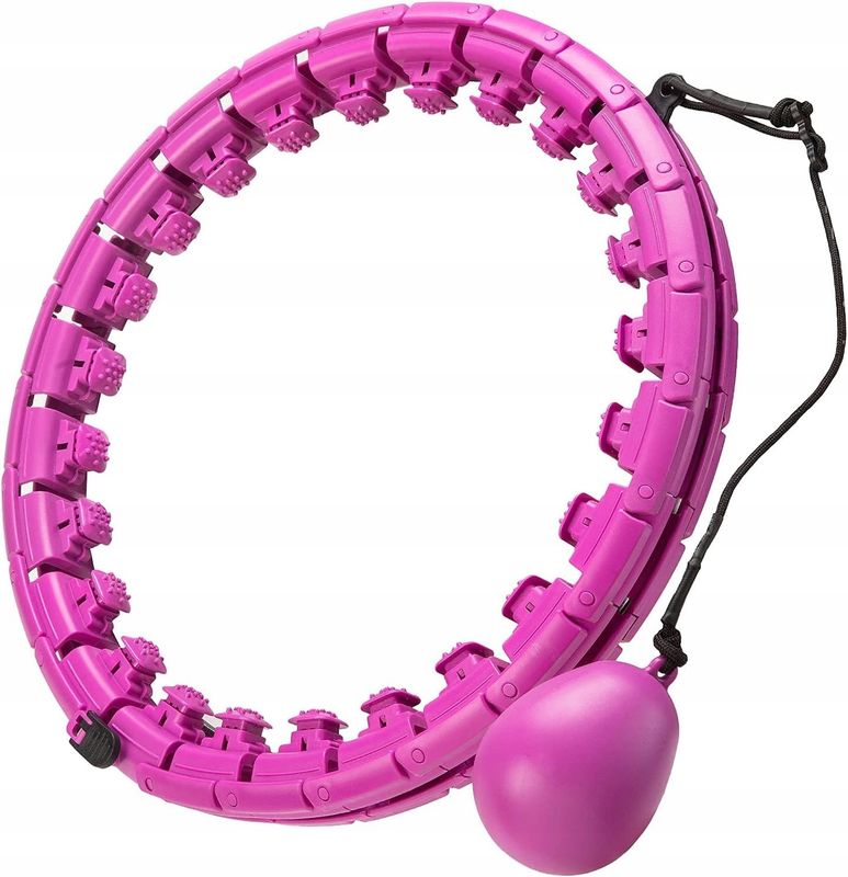 Reakoo Smart Hula Hoop z 24 segmentami do utraty wagi, dla dorosłych i dzie