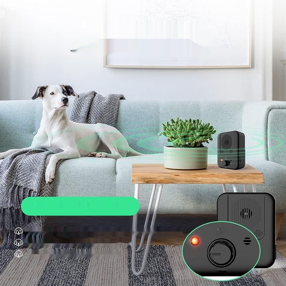 Kontroler szczekania dla psów, 3 tryby, ładowalny, do użytku wewnętrznego i zewnętrznego