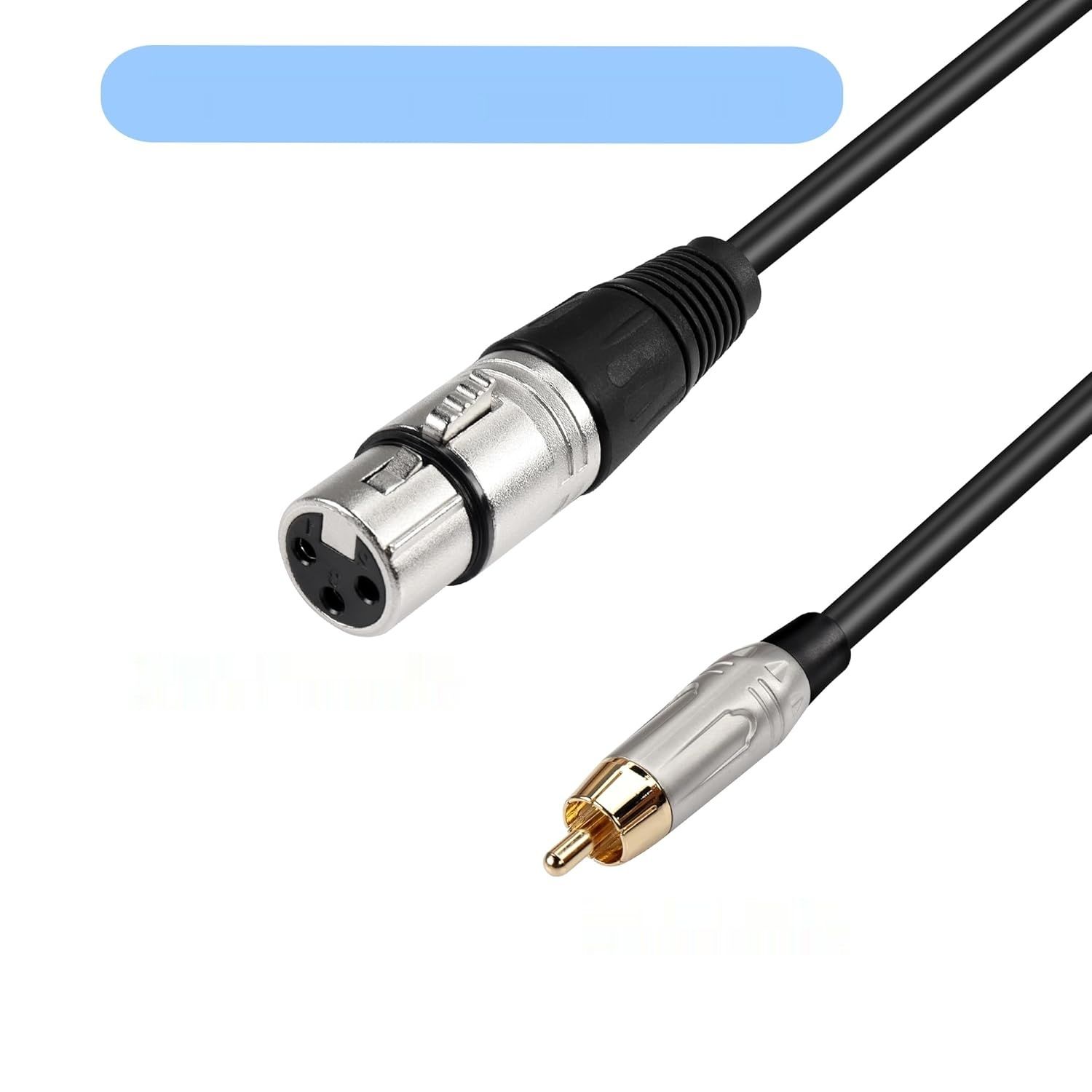 PNGKNYOCN Kabel RCA do XLR, Niezbalansowany (0,3M/1FT)