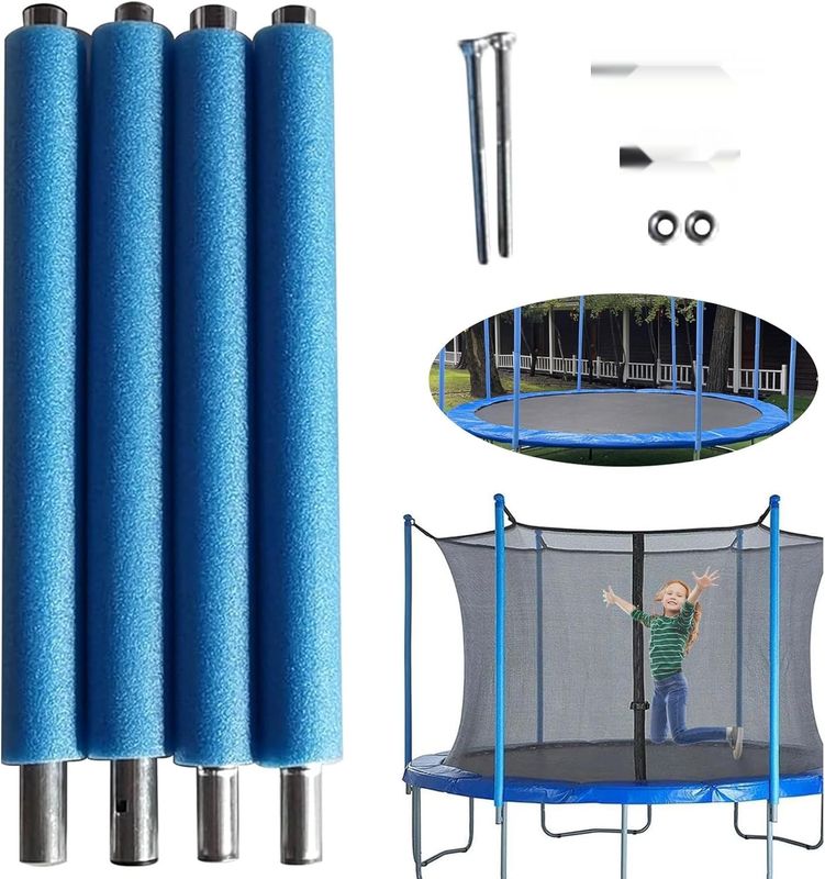 Wymienne drążki do trampoliny zapewniają bezpieczeństwo Twojego dziecka