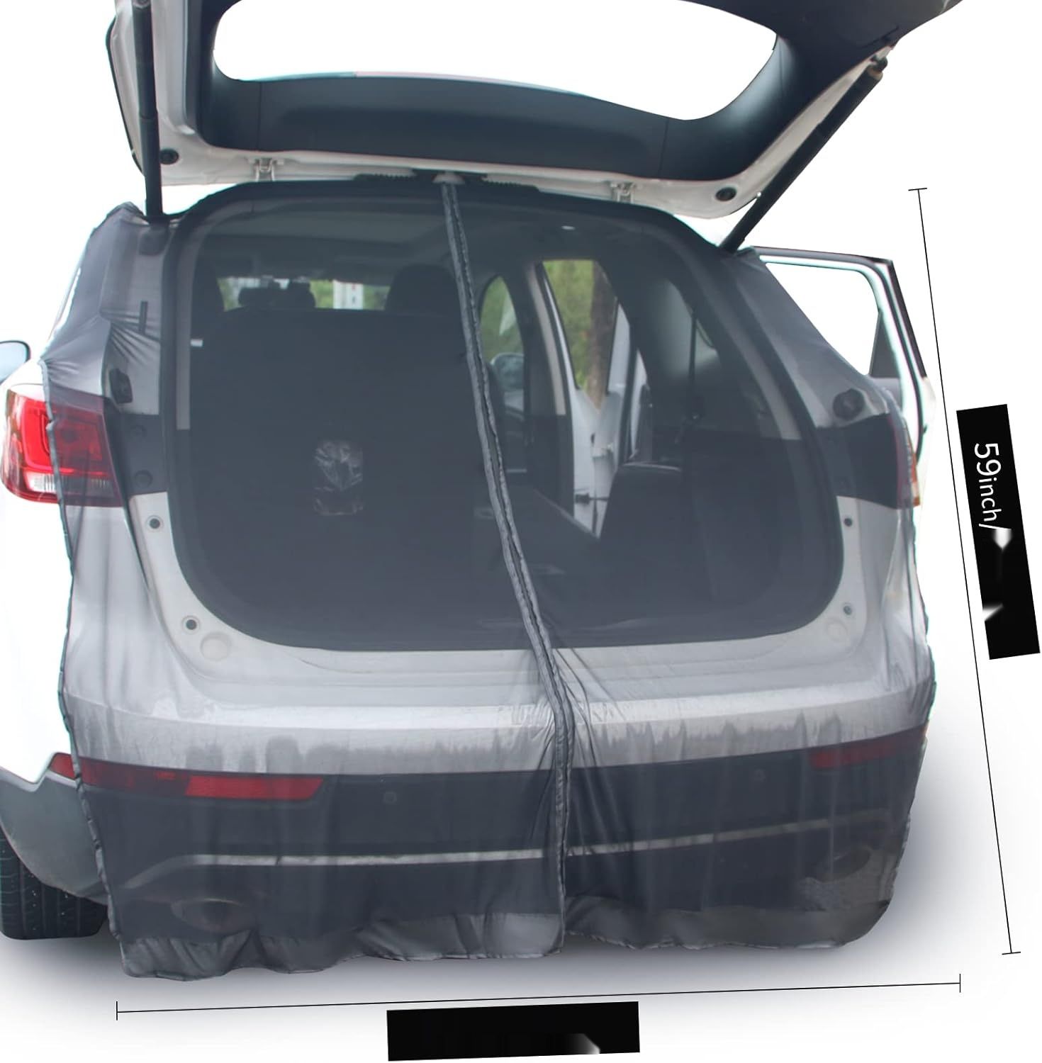 TECUUL Osłona przeciwsłoneczna na tylną klapę samochodu, na dach T5