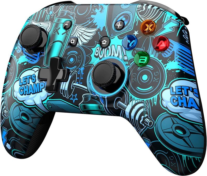 REDSTORM Bluetooth Pro Kontroler do Switch, Turbo, Podwójna Wibracja