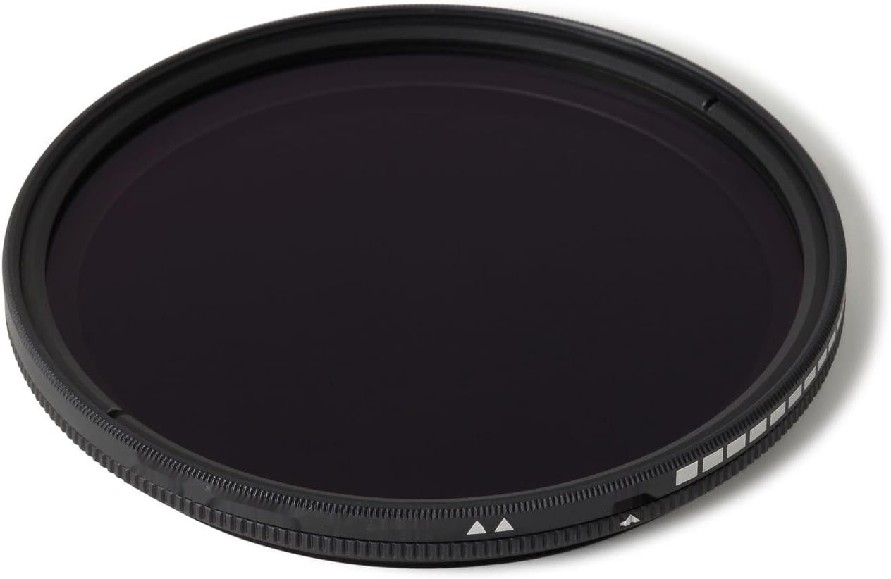 Filtr obiektywowy Gobe ND2-400 Variable ND 58mm do kontroli ekspozycji.