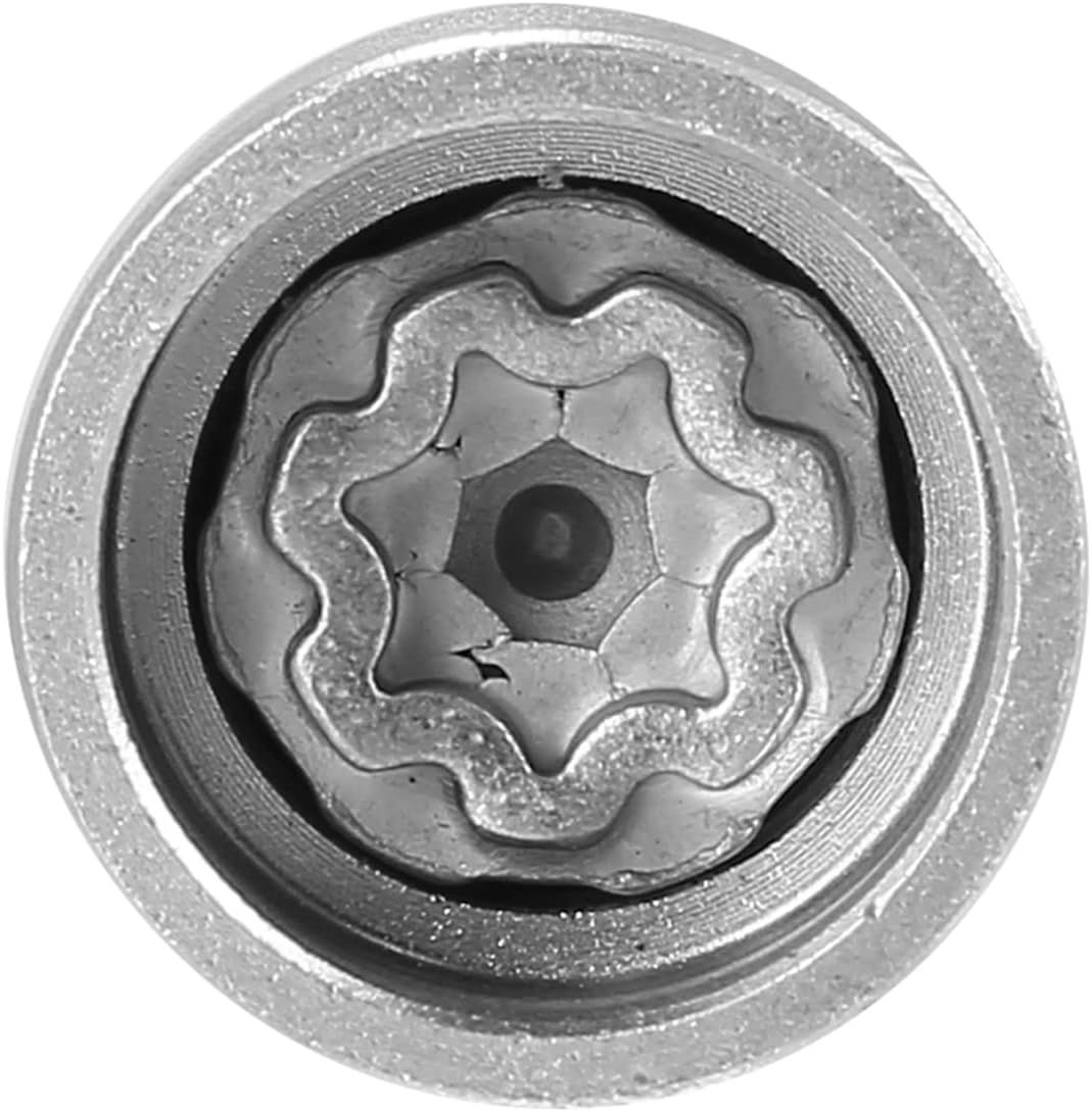 X AUTOHAUX Blokada do kół 31x42 mm, antykradzieżowy do Audi A4L, A5, A6L, Q2L, Q3, Q5, Q7, A8